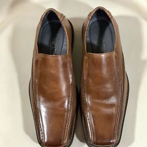 Stacy Adams Mens Light Brown Leather Dress Casual